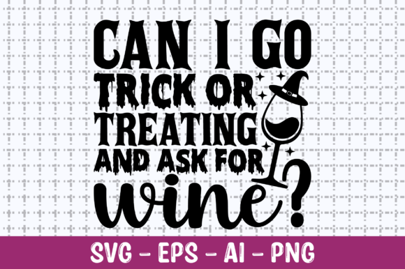 Can I Go Trick or Treating and Ask SVG
