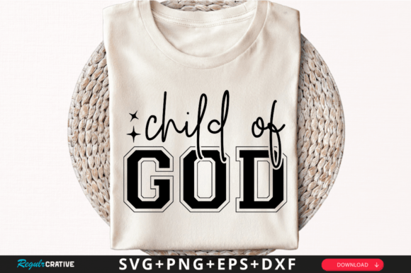 Child of God SVG Design