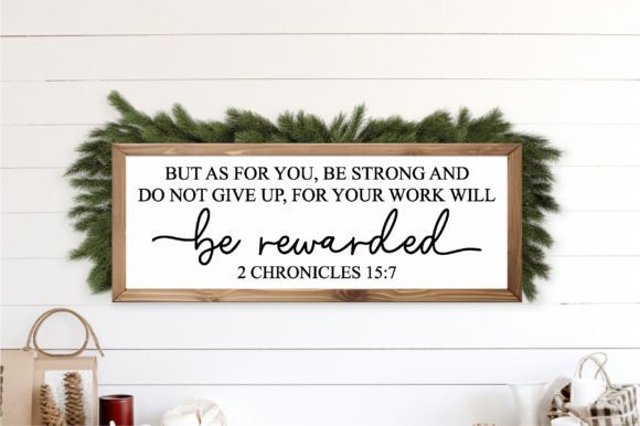 Christian Wood Sign SVG Bible Verse SVG