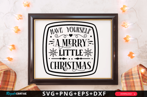 Have Yourself a Merry SVG Design