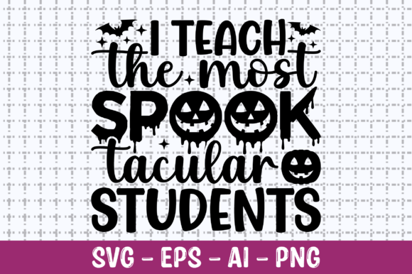 I Teach the Most Spooktacular SVG