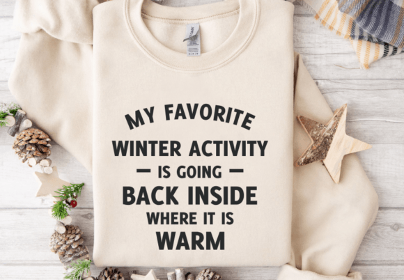 My Favorite Winter Activity Svg, Png